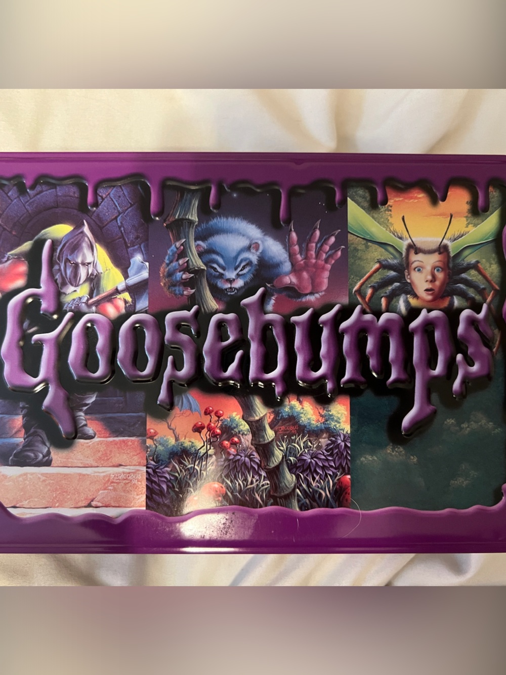 Scholastic Goosebumps - 5 books n tint box